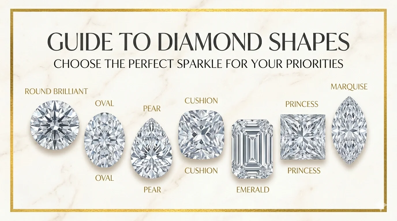 How to Choose the Right Diamond Shape for Your Engagement Ring