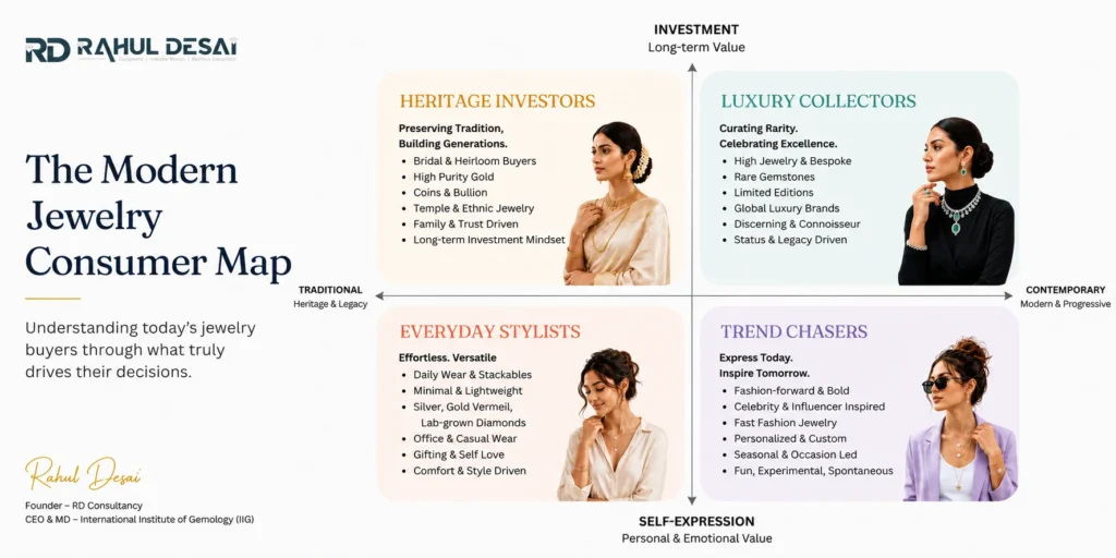 Modern Jewellery Consumer Map for Retailers
